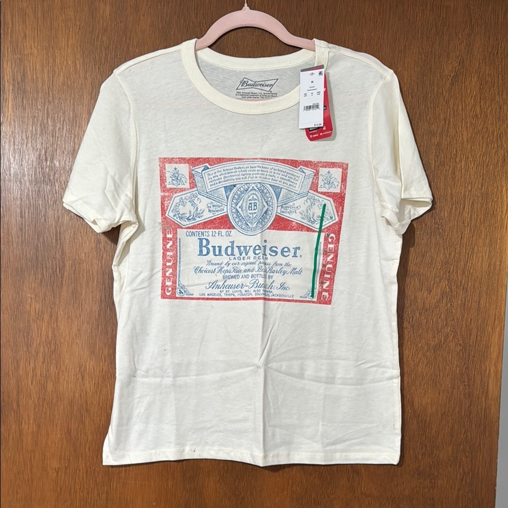 Budweiser Cream T-Shirt